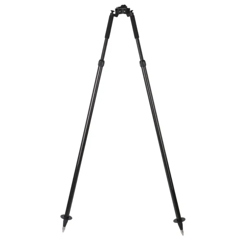 High Quality Carbon Fiber Thumb Release Surveying Bipod for Prism Pole Rod Leveling Staff Survey Equipment