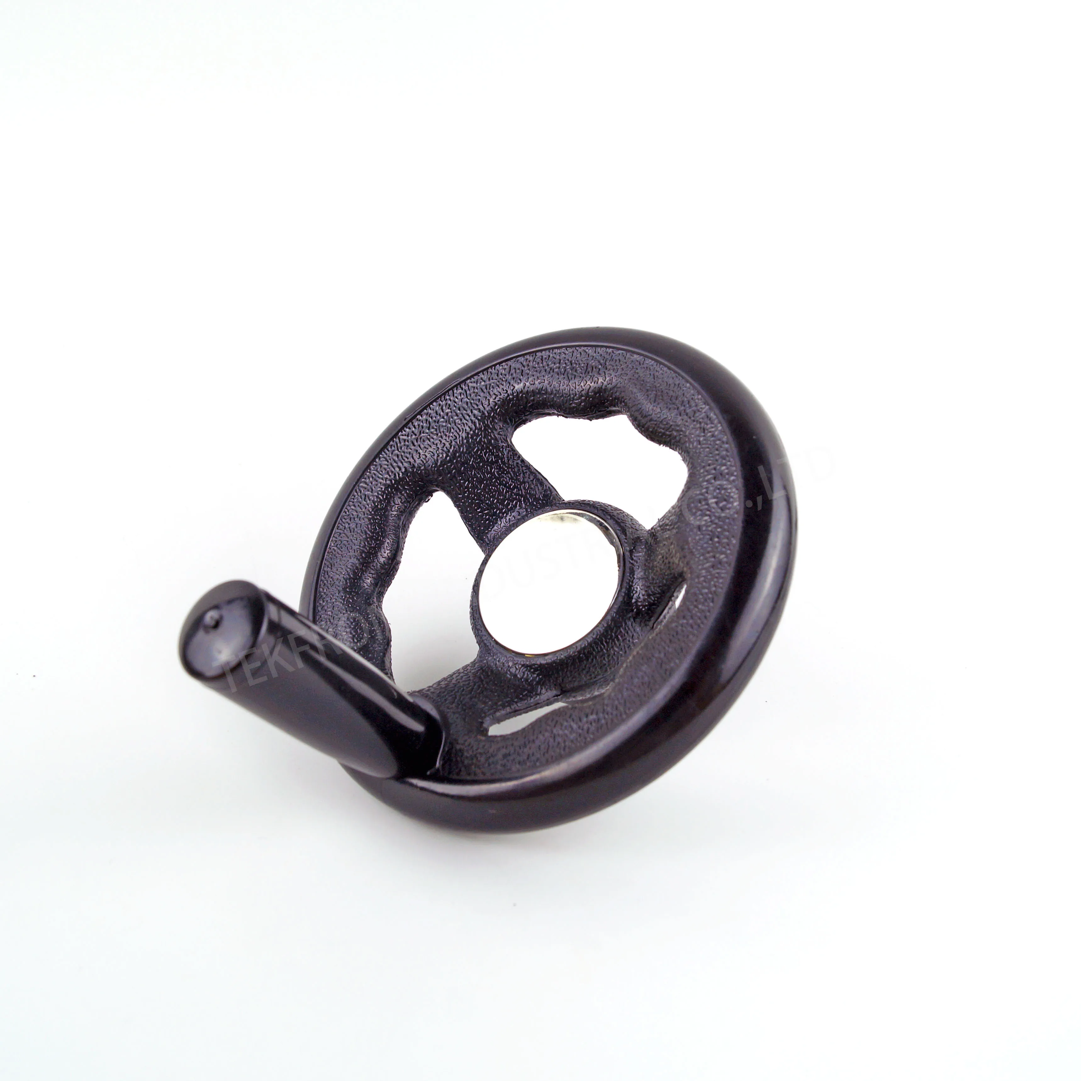 1PCS Free Shipping 10mm 12mm boreX100mm 80mm Reinforced Nylon handwheel with take away handle