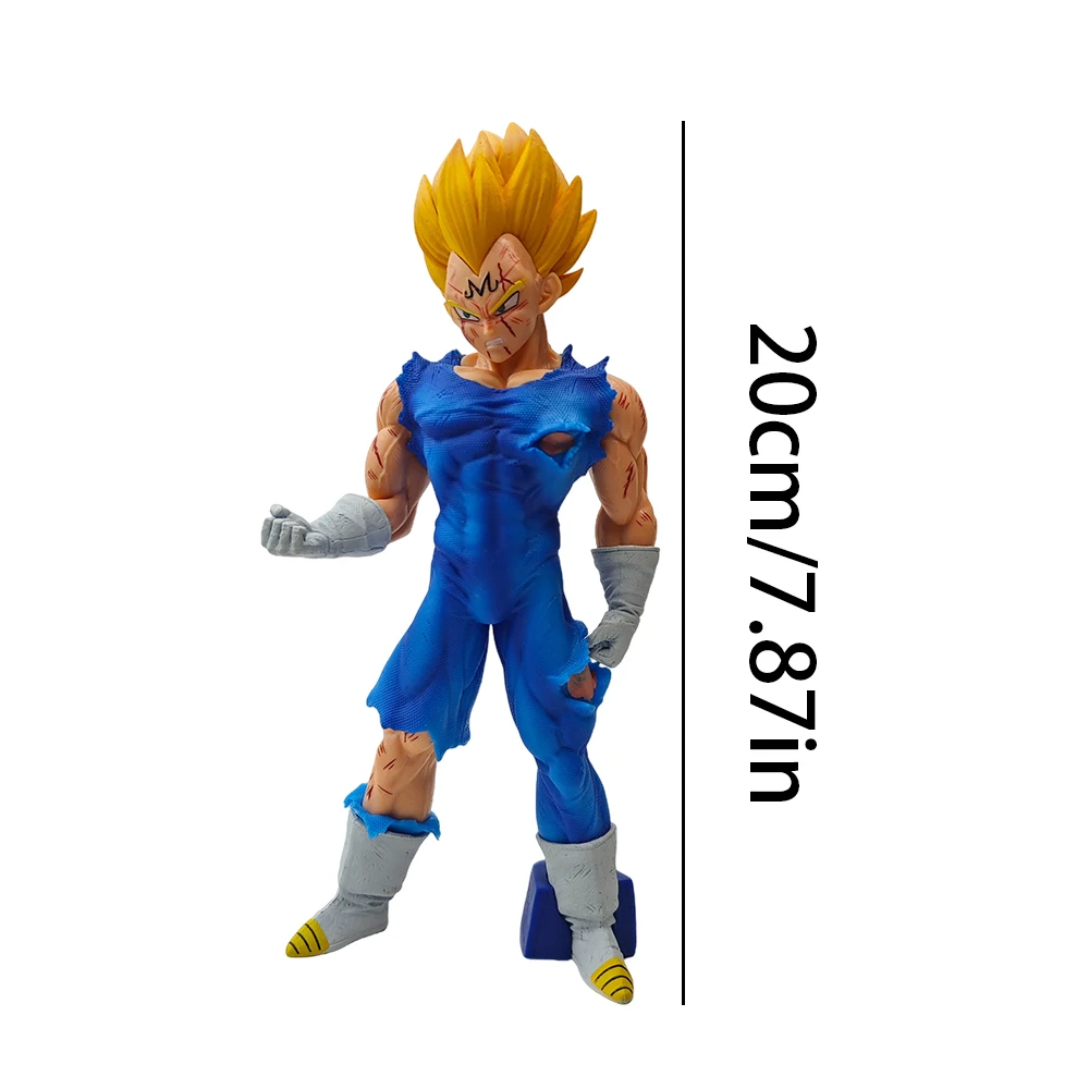 ฟิกเกอร์อนิเมะดราก้อนบอล เวเจต้า GK แอคชั่นฟิกเกอร์ รุ่นรับความเสียหายจากการต่อสู้ ทำจากพีวีซี ของสะสม ของตกแต่ง ของเล่น ของขวัญ