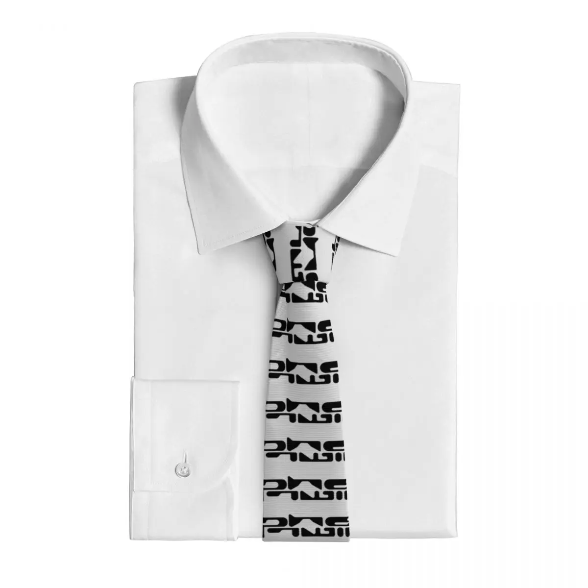 Aphex Twin Logo British Electronic Music Artist Necktie for Men Silk Polyester 8 cm Neck Ties Wedding Suits Tie Classic Gravatas