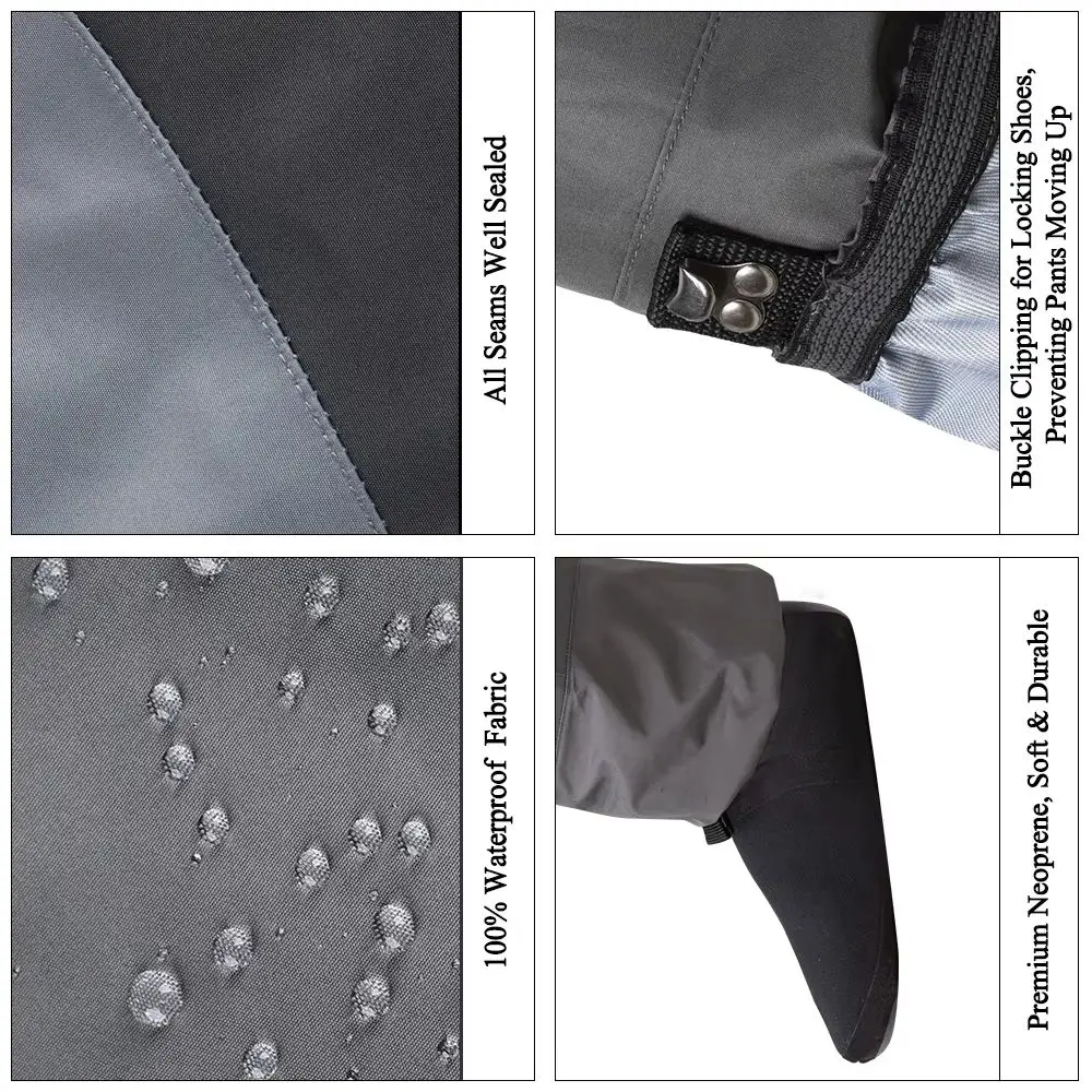 Fishing Waders Breathable Bootfoot Chest 100% Waterproof Wader for Fly Fishing Hunting S M L XL XXL Fishing Accessories