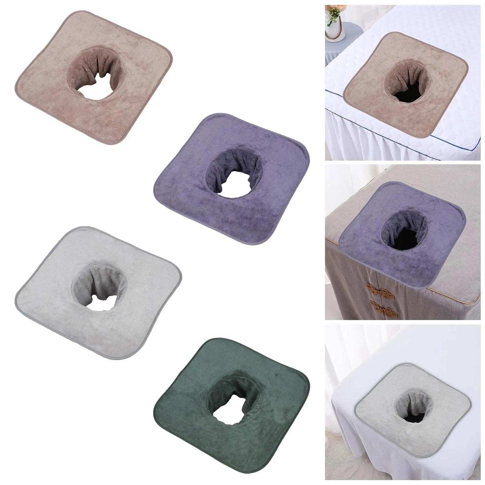 Salon Massage Table Towel Fiber Protector Absorbent Towel for Massage Bed