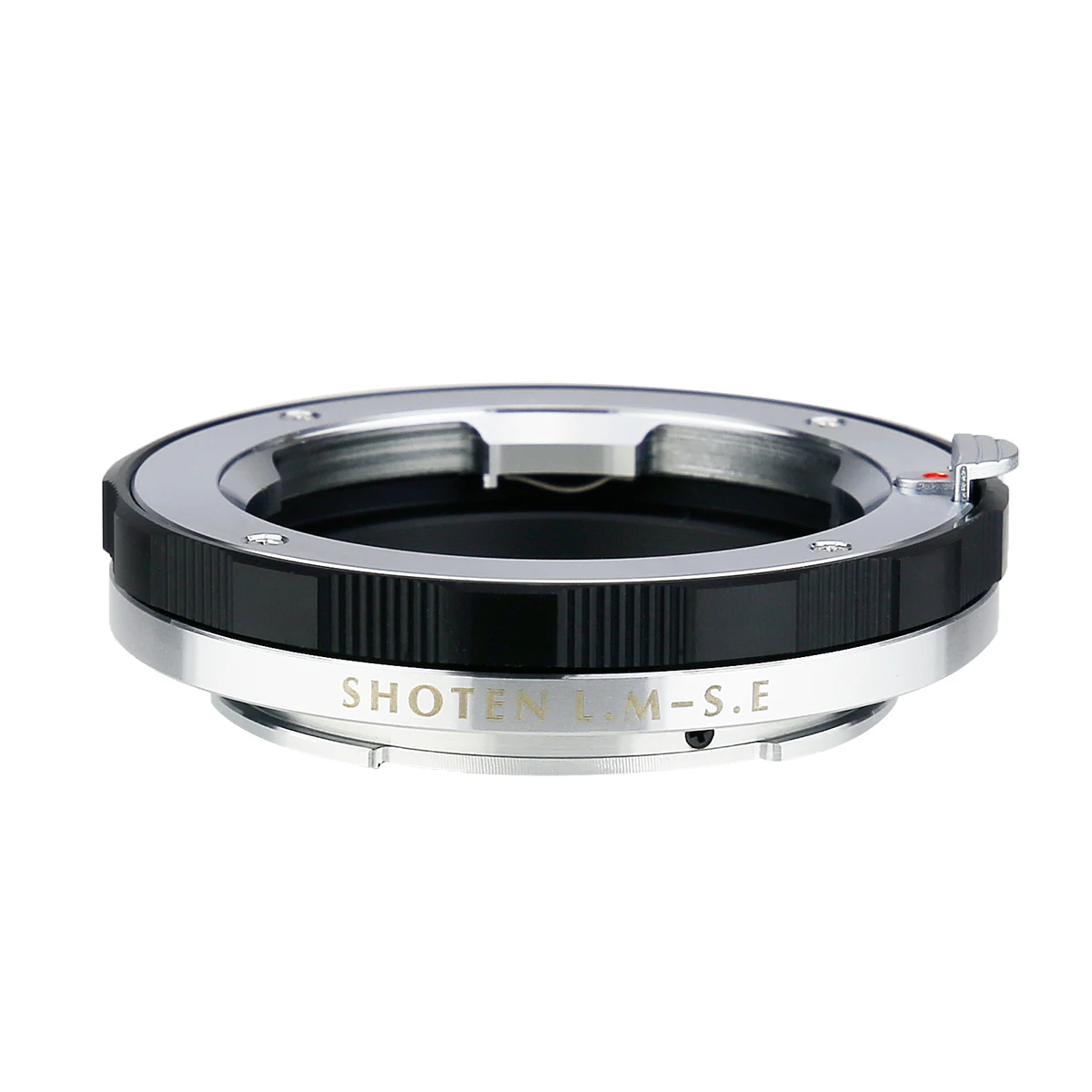 Imagem -03 - Adaptador Macro Shoten-l.m-s.e m l Black Sliver Leica m Zipper m vm Mount Lens para Sony e Mount Nex a9 Lm-se Adaptador de Lente