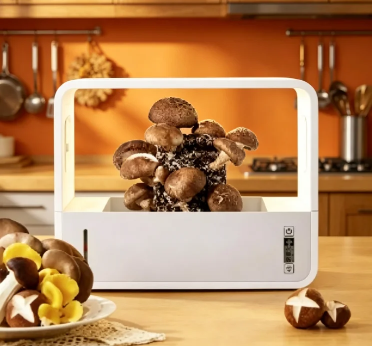 Smart Mushroom Grow Kit, Indoor Desktop Hydroponic Mushroom Cultivator for Home, School Science Project & Research
