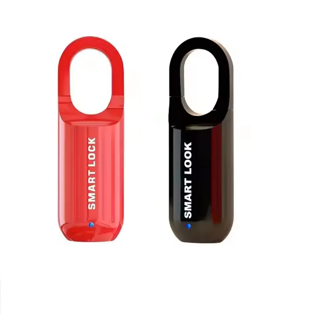 

【Best Seller】Mini Fingerprint Padlock - USB Rechargeable & Waterproof Smart Lock for Luggage/Gym Lockers/Toolboxes with Instan