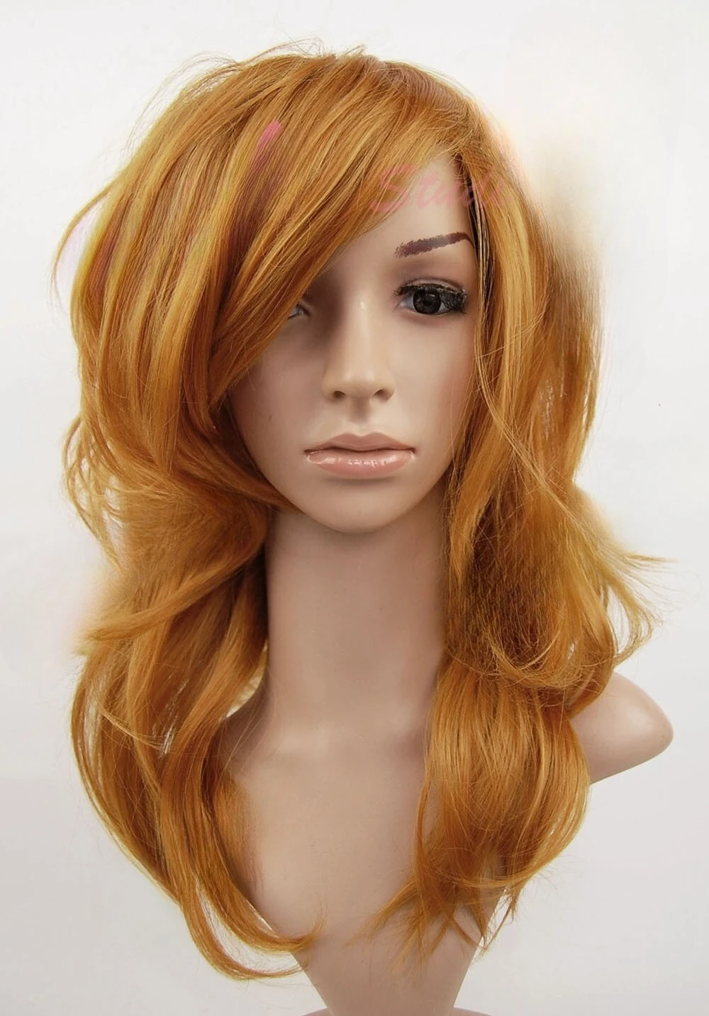 

W210 Ginger Mid Length Choppy Layers Wig - studio7-uk