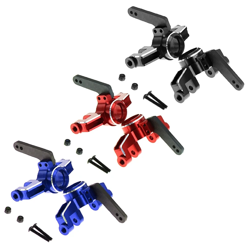 Передние рулевые чашки из алюминиевого сплава ARA 330792   Для Arrma 1/10 Kraton Outcast 1/8 Mojave RC автомобиль обновление запасные части синий