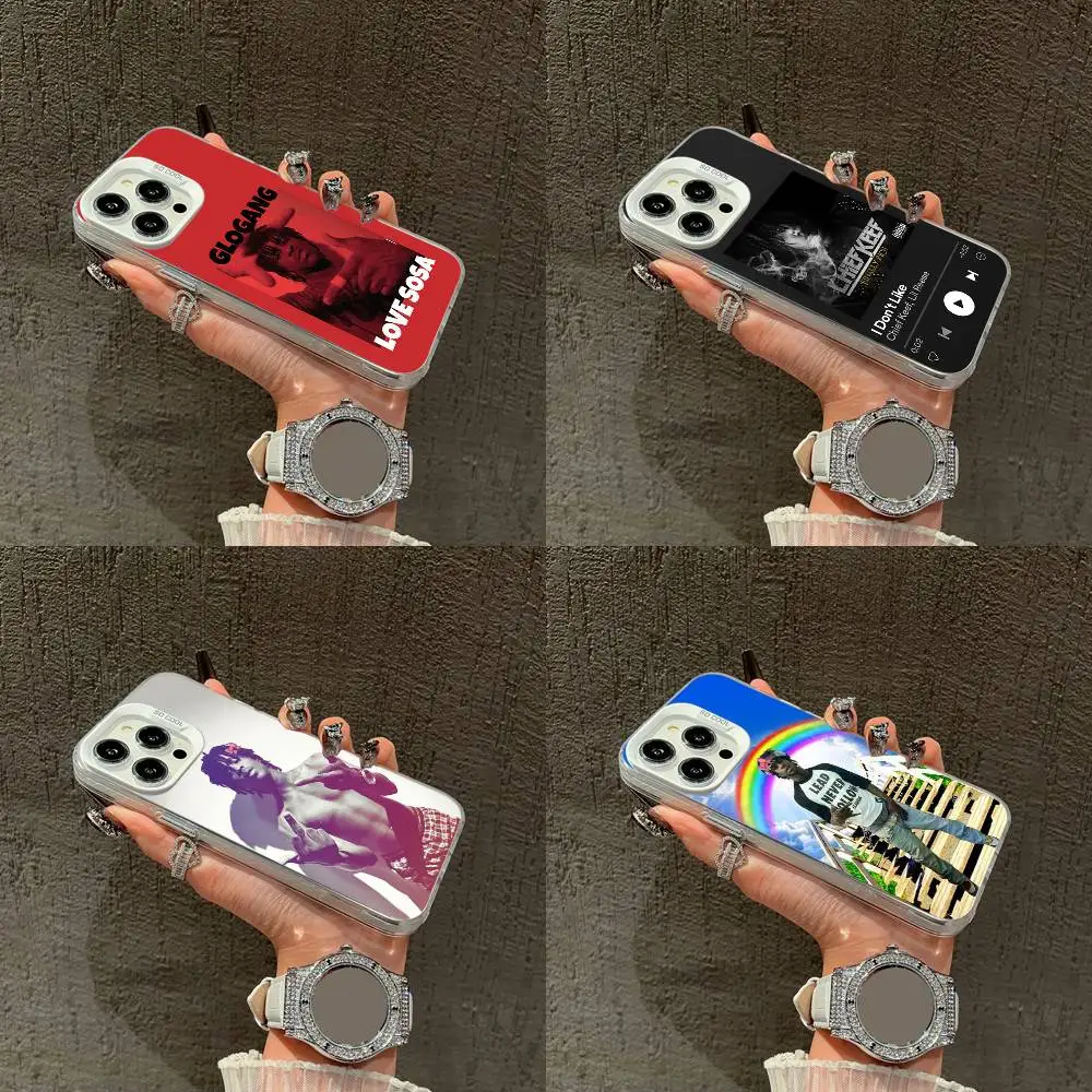 

C-Chief Keef Love Sosa Phone Case For iPhone 16,15,14,13,12,11,Mini,Pro,E,XS,SE4,MAX White Candy Matte Cover