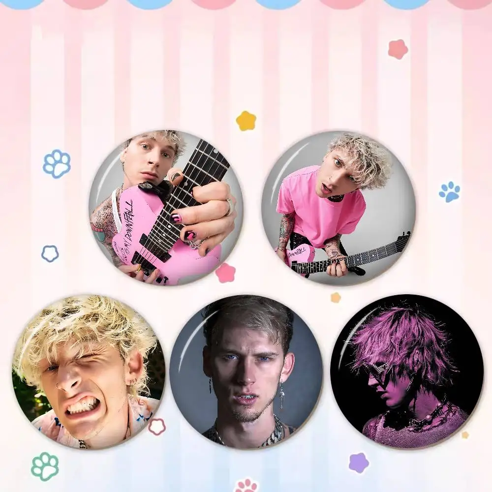 I Love MGK 32/44/58MM Customizable Button Pins Cute Funny Creative Badge Jewelry Decor Gifts