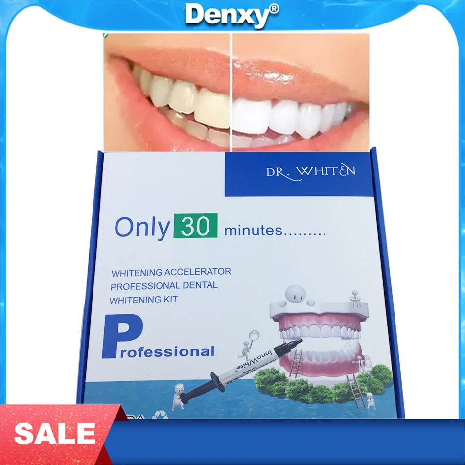 

1 Box Dental Dr Whiten Teeth Whitening Kit Only 30 Minutes Tooth Whitening Oral Hygiene Gel Kits Tooth Whitening Accelerators