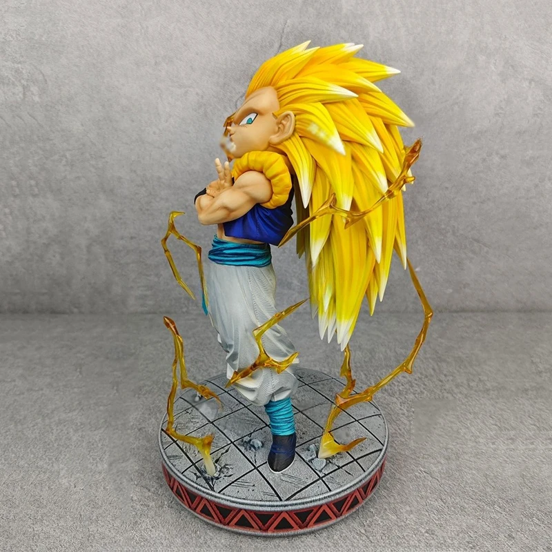 Dragon Ball Anime Figure GK SJJ3 Gotenks Action Figures Super 3 Collezione in PVC Modello Periferia Giocattoli Decorazione del desktop Regali