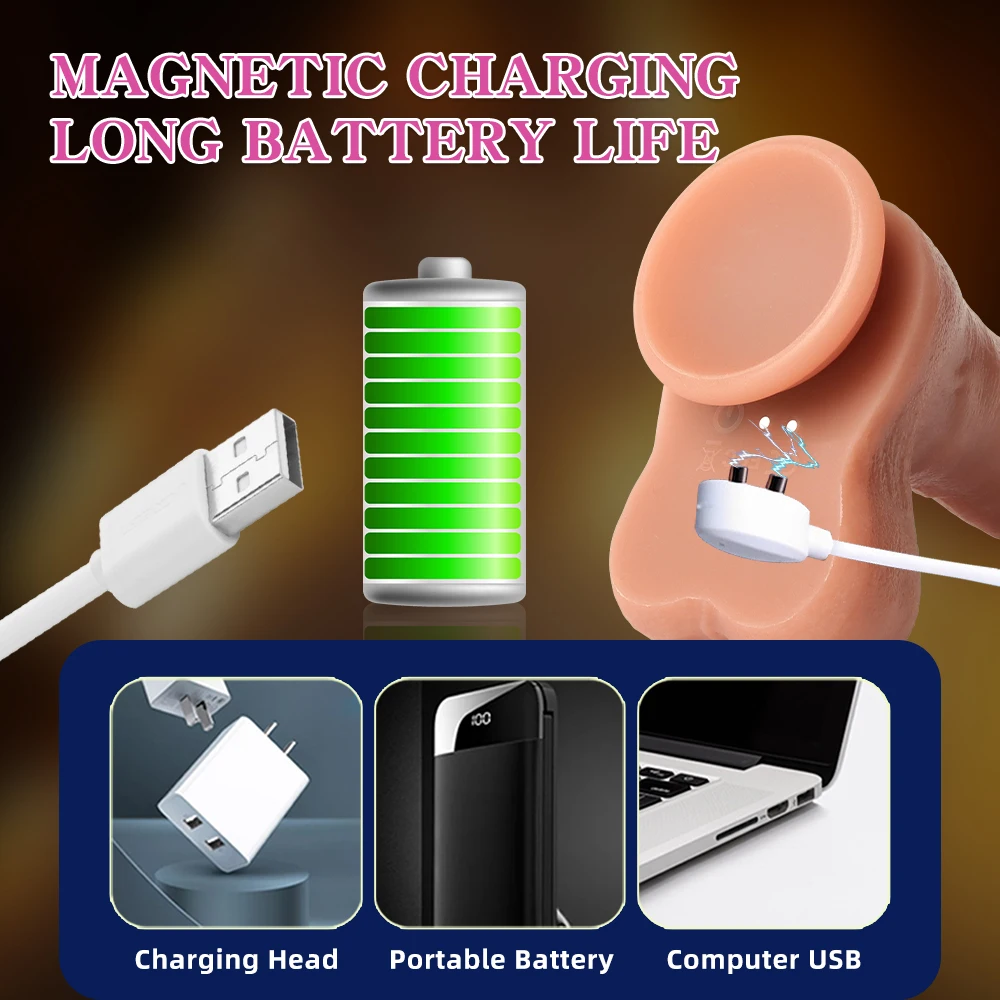 دسار الجة واقعية هزاز الجنس لعب للنساء كوب شفط من السيليكون دسار الشرج G-بقعة محفز مع 10 طرق تهتز #6