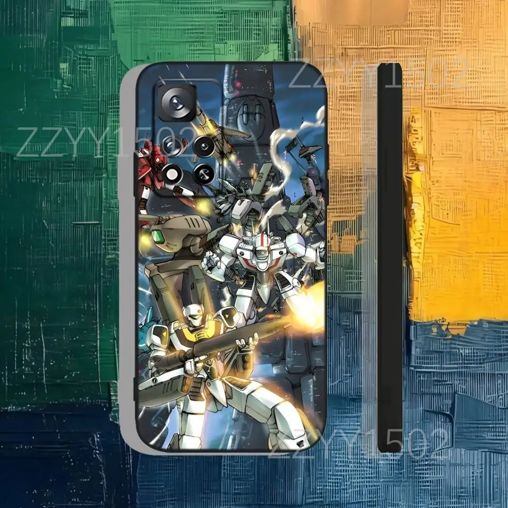 Coque de téléphone r-robotech Macross pour Samsung S25,S24,Ultra,S20,S30,Plus,S22,S23,Ultra,Plus,5G, Silicone noir souple