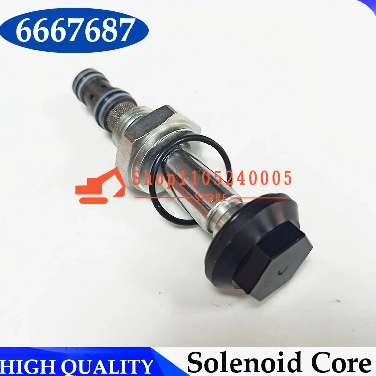 

Solenoid Valve Spool 6667687 For Skid Steer 450 453 463 553 763 864 A300 S150 T110 T180 Solenoid Core