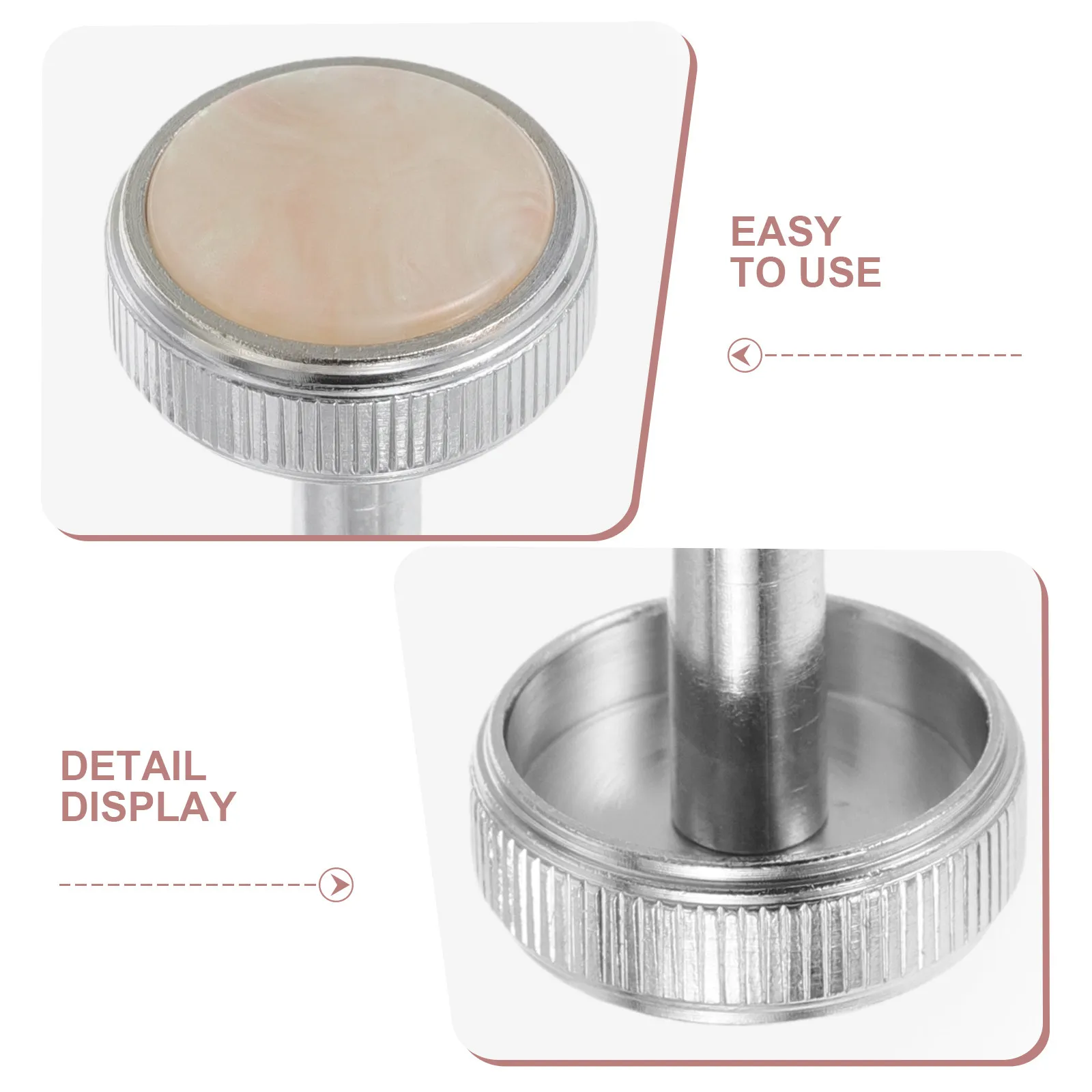 1Set Trumpet Valve Caps Finger Buttons High Precision Replacement Parts Musical Instruments Accessories Brass Instrument Parts