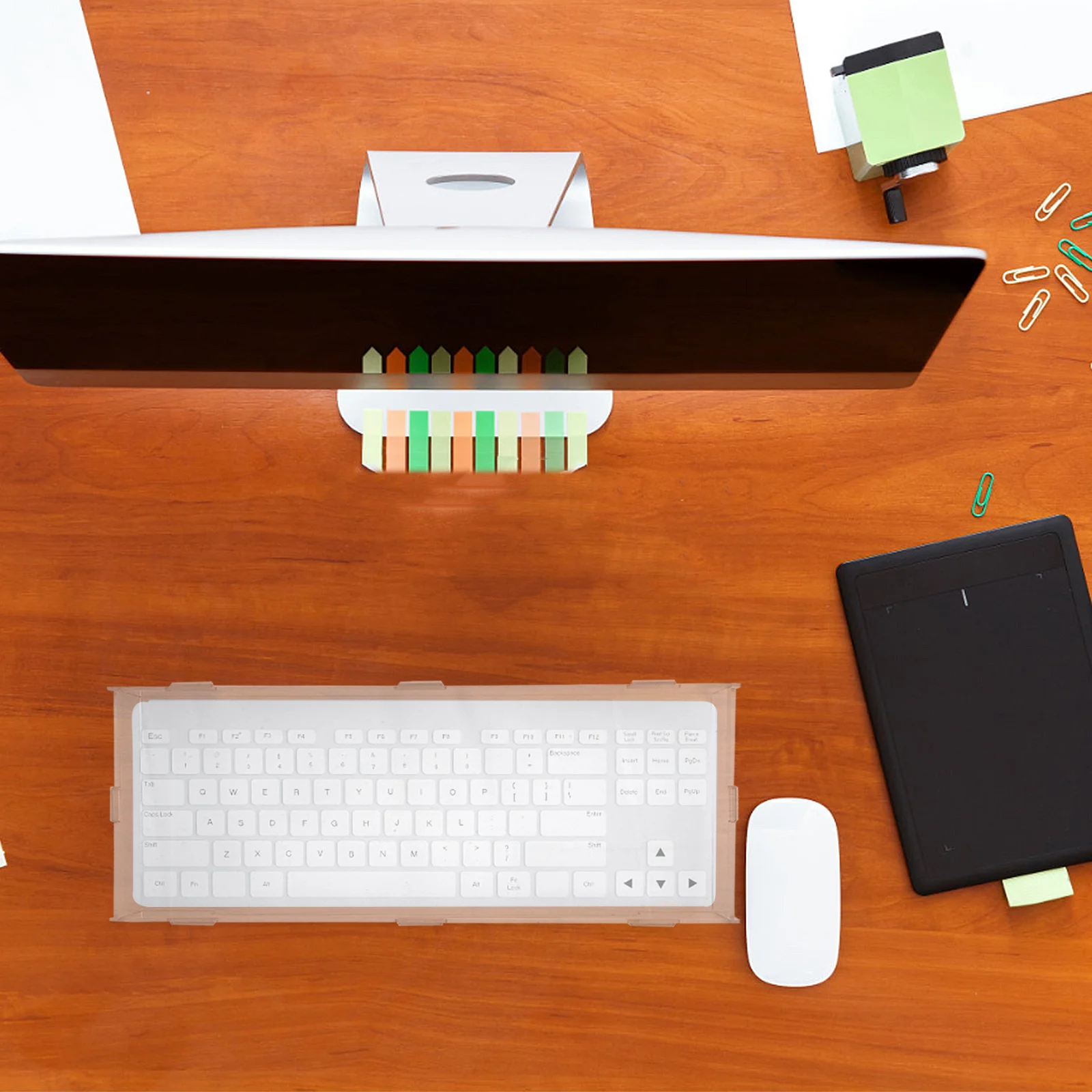 Transparent Acrylic Keyboard Cover 47X17X5Cm Dustproof Scratch Resistant Protective Lid For Desktop Mechanical Gaming