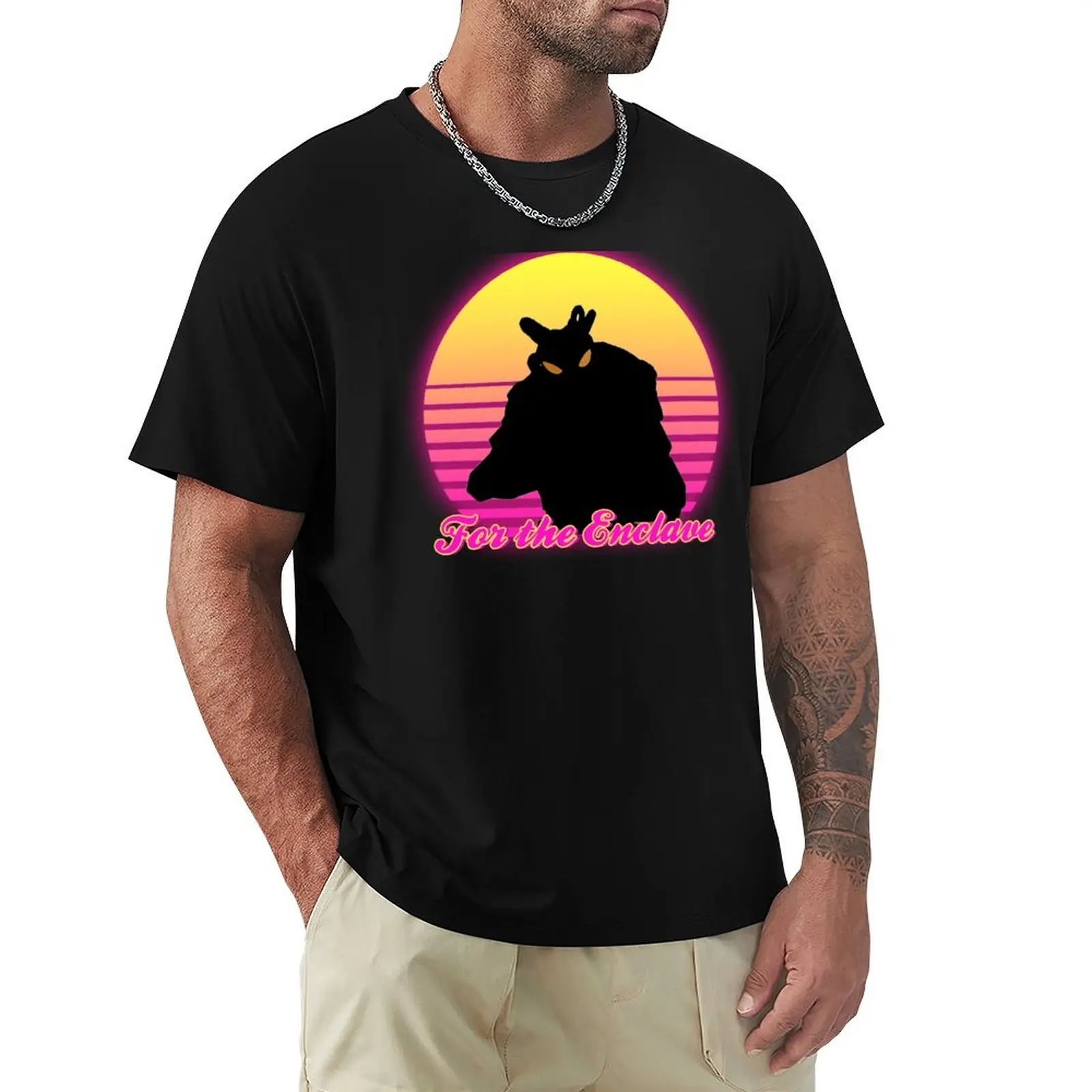 

For the Enclave T-Shirt T-shirts oversize vintage clothes summer shirt Men's t-shirts