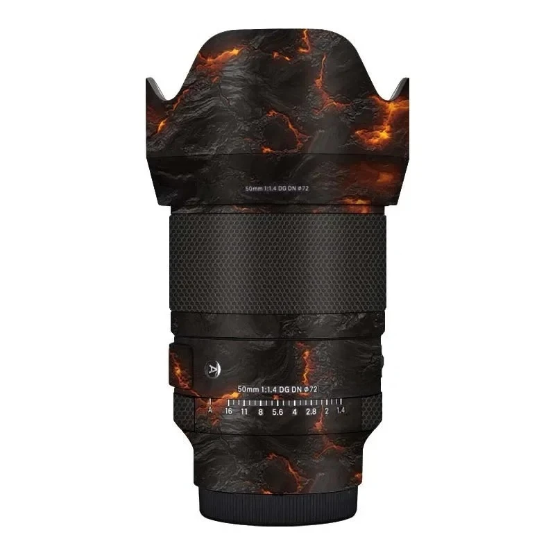 

Для Sigma 50 F1.4 DG DN ART Наклейка Кожа Виниловая пленка Объектив камеры Защитная наклейка на корпус (E крепление) 50 мм F1.4 50 1.4