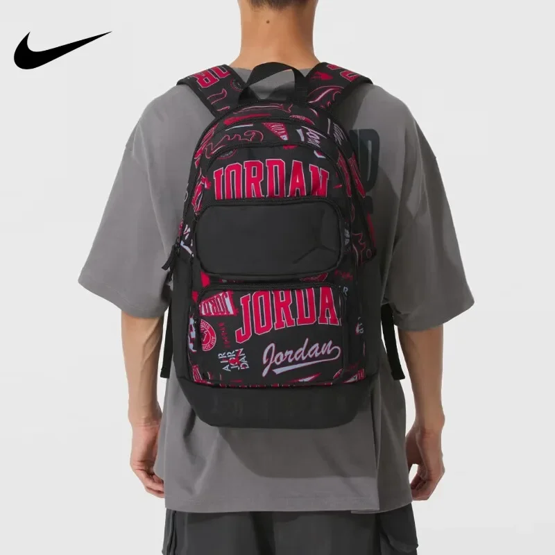 Nike Unisex Summer Sports & Fitness Backpack Lightweight Multi Pocket School Travel Commuter Daypack JD2533023AD-002