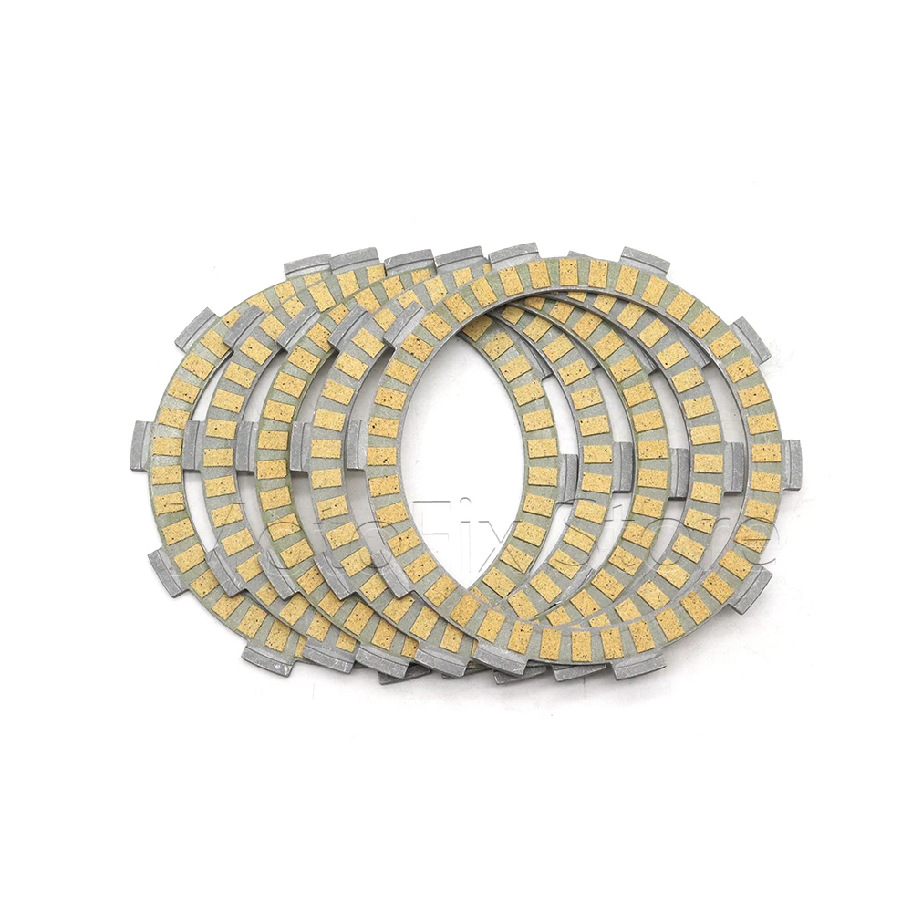 For Yamaha YFM250 YTM225 YFM200 YFB250 YFUIWT YZ80 1981-2008 Motorcycle Accessories Clutch Plate Steel Plate Friction Disc Kits