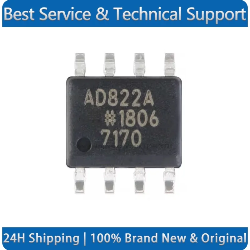 AD822ARZ-REEL7 AD822ARZ SOIC-8 FET-input dual-channel operational amplifier chip New Original