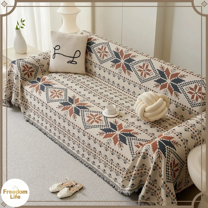 Maple Leaf Sofa Covers Reversible 2 3 4 Season Stretchable Couch Slipcover Fits L Shaped Sofa Couch Cover Housse De Canapé