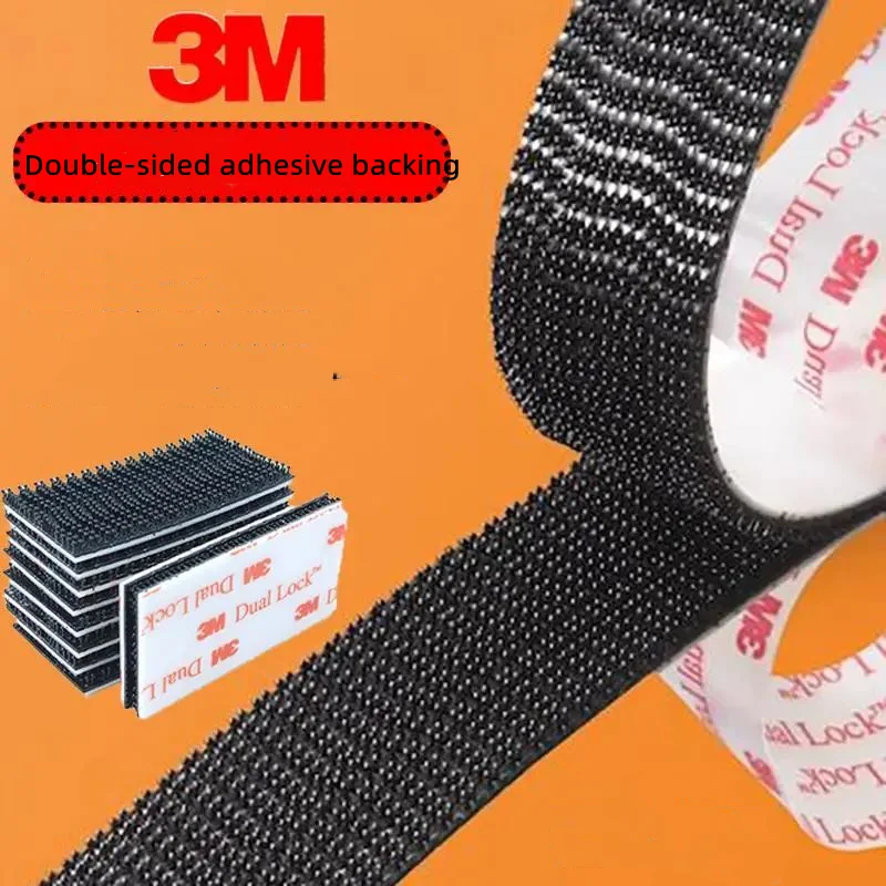 10pcs 3M Tape Double Sided Adhesive Mushroom Fastener Adhesive Tape Sewing Fabric Adhesive Fastener Tape Dual Lock Dual-Sided