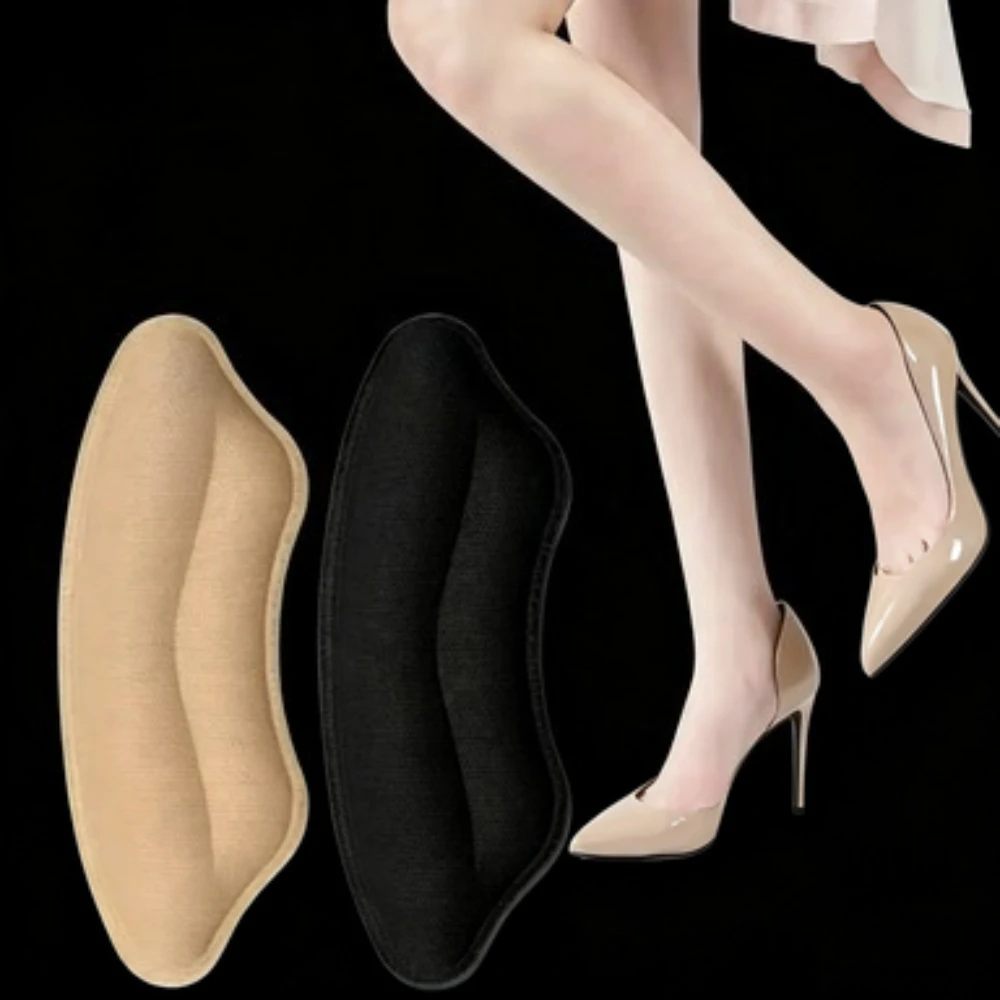 1-Pack Heel Pads for Too Big Shoes Self-Adhesive Heel Protectors Heel Inserts Improve Shoe Fit And Comfort Prevent Heel Slippage