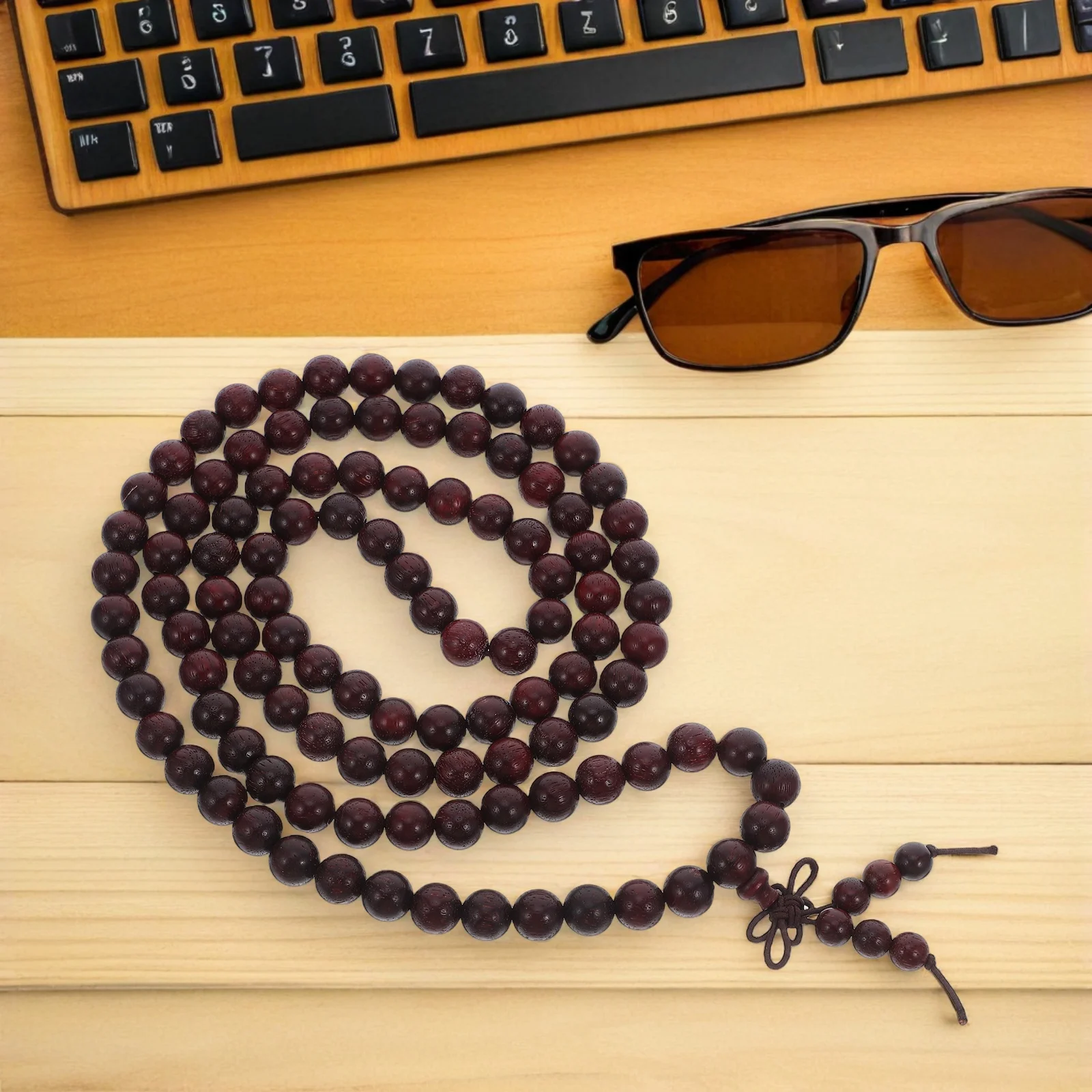 

3 Pcs Beads Bracelet Feng Shui Prayer Rope Men and Women Beading