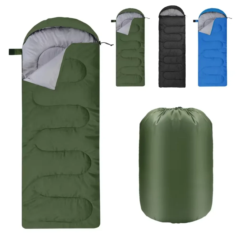 

Winter Warm Camping Sleeping Bag Ultralight Waterproof Envelope Backpacking Sleeping Bags For Outdoor Traveling Hiking