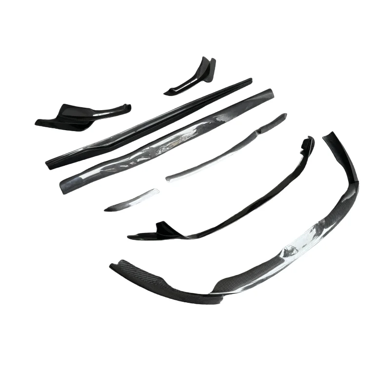 

For Ferrari 812 Upgrade N Style Carbon Fiber Front Lip Side Skirt Diffuser Rear Spoiler Body Kit