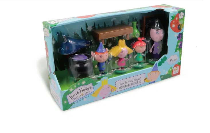 Cartoon Ben and Holly PVC Little kingdom Action Figure Toys For Kid Birthday Christmas Gift