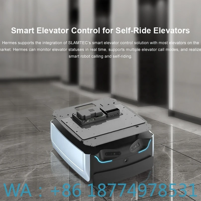 GV for Carry Goods Warehouse Cargo Serving Robot in Factory Autonomous Mobile AMR Electric Robot Chassis Guided A