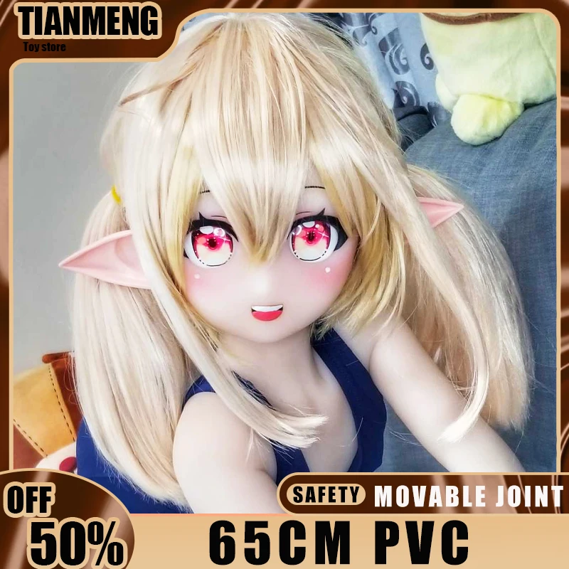 RENHEYUOU Mini Blonde Elfenpuppe |   Sammlerspielzeug für Herren, bewegliche Gelenke, weiches Material