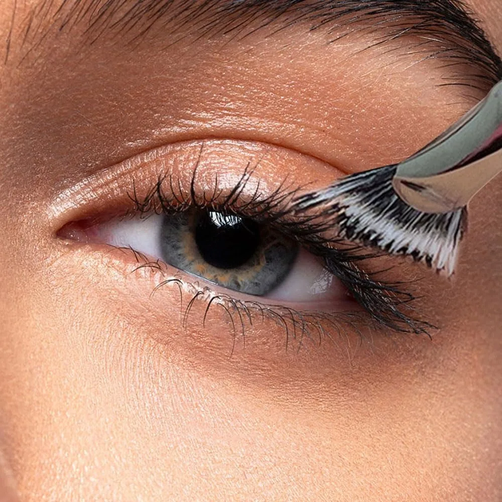 New Foldable Scalloped Lash Brush Curled Eyelash Eyes Makeup Brushes Eyeliner Contour Comb Makeup Tool