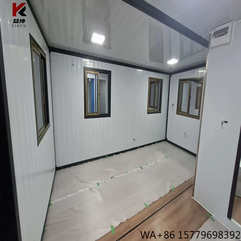 Modern 20ft 40ft Expandable Container House 2 3 Bedroom Prefab Home with Full Bathroom Kitchen