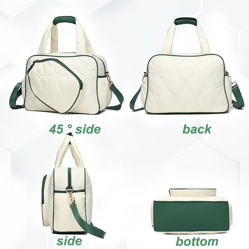 Handheld or Crossbody Pick Racket Bag for Outdoor Fitness Travel Sports Multifunctional Tennis Bag Badminton Racket Bag