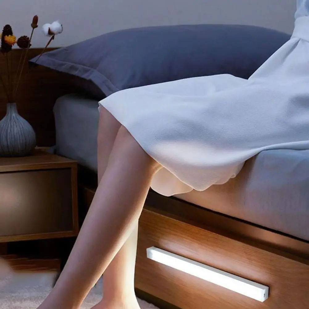Led Human Body Induction Smart Wireless Magnetic Night Light USB Rechargeable Induction Night Light Accessories