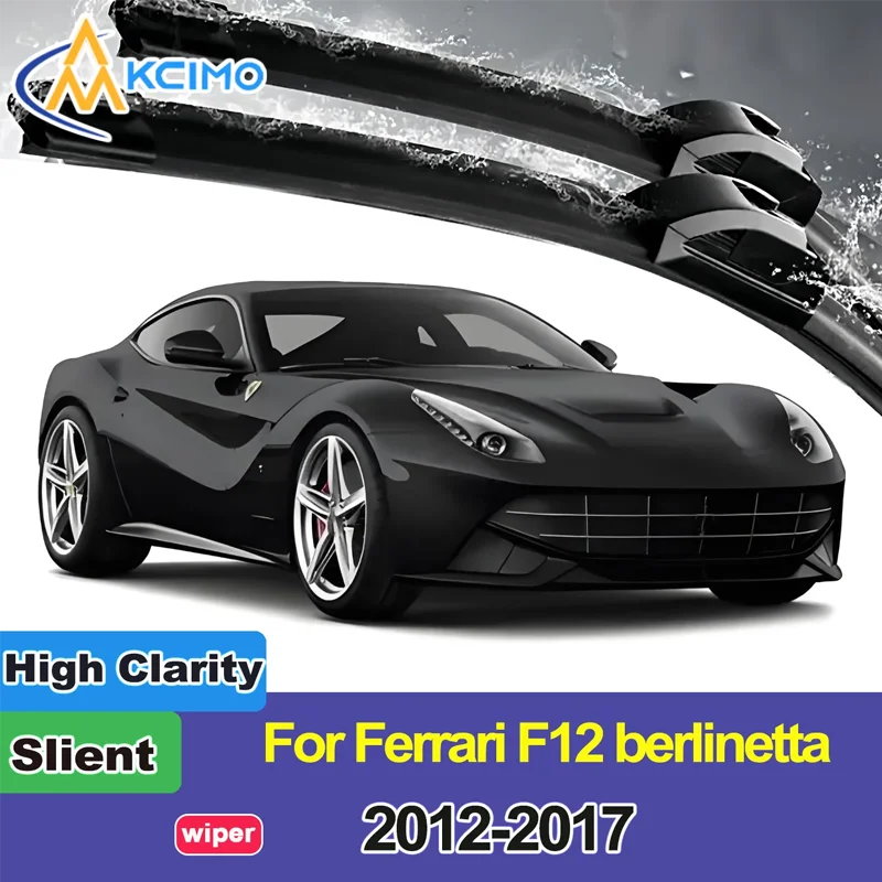 

2PCS New Front Windshield Wiper Blade for Ferrari F12berlinetta F152 2012-2017 Front Windshield Auto Wipers Blade Accessories