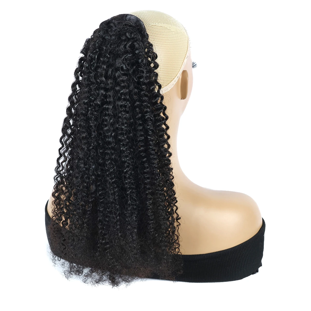 Ponytails Kinky Curly Human Hair Ponytails 100% Human Hair Afro kinky Human Hair Ponytails Remy Hair 10-26 inchesHairUGo