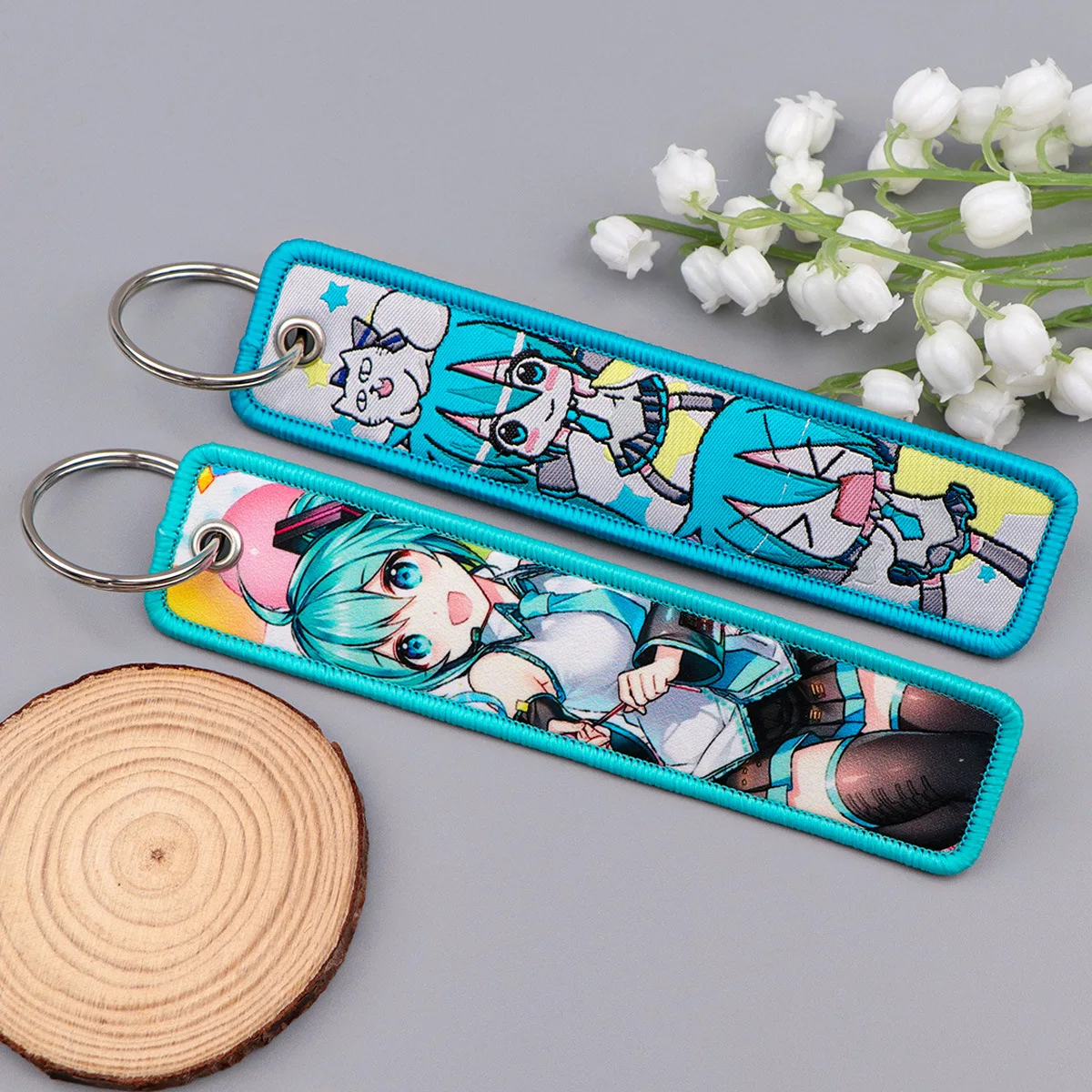 Anime Hatsune Miku Embroidery - đánh giá và giá Women Accessories Sale