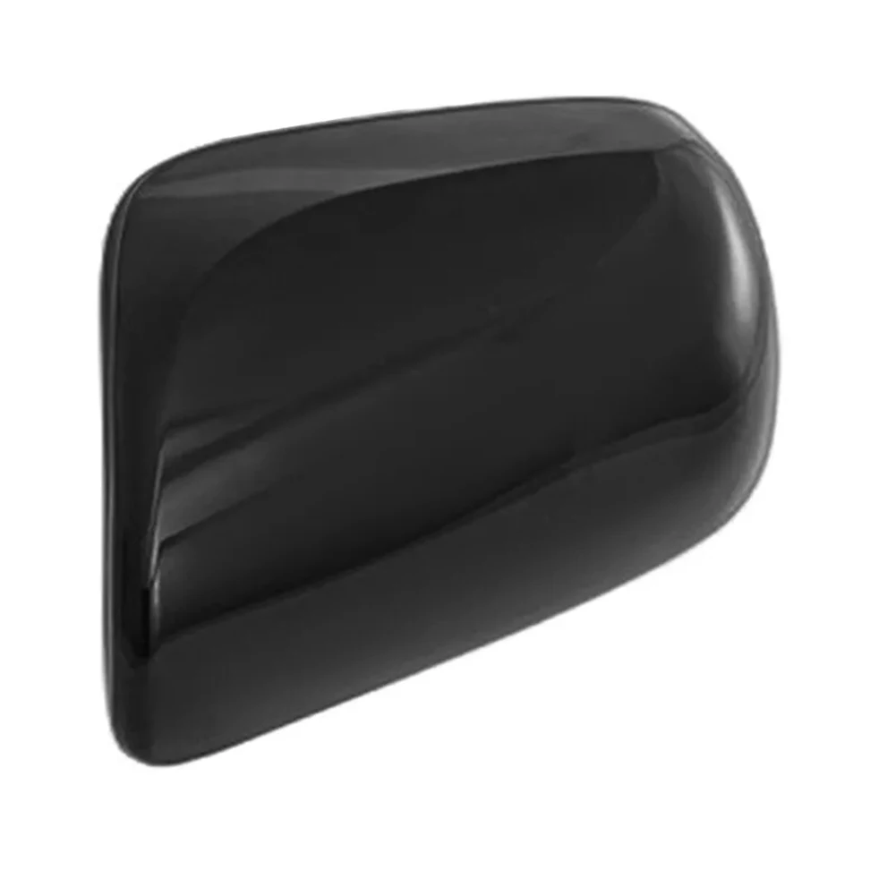 

Car Exterior Left Driver Side Mirror Black Mirror Cover Anti-corrosion Easy To Use High Universality Made Of ABS
