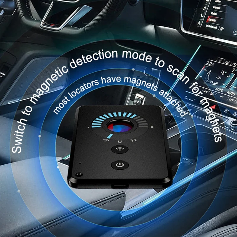 FULL- - สัญญาณเตือนแบบบางเฉียบ เครื่องสแกนสัญญาณทั้งหมด อุปกรณ์รักษาความปลอดภัยและการป้องกันระดับมืออาชีพ