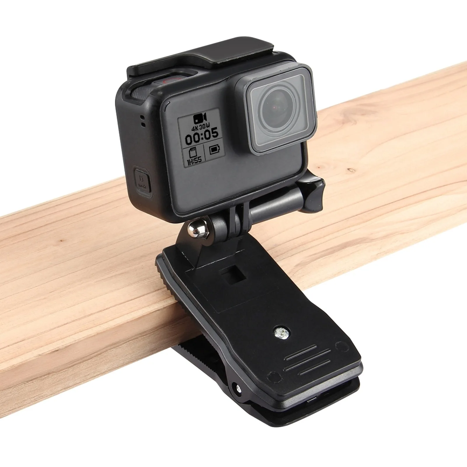 

PULUZ 360 Degree Rotating Backpack Hat Rec-mounts Quick Release Clamp Mount for GoPro Hero12 Black Hero11 10 9 8 7 Insta360/ DJI