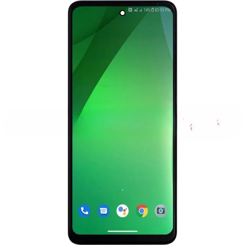 モトローラ-moto-g51-5g-xt2171-2021-用-新品lcdタッチスクリーン-フレーム-ブラックカラー
