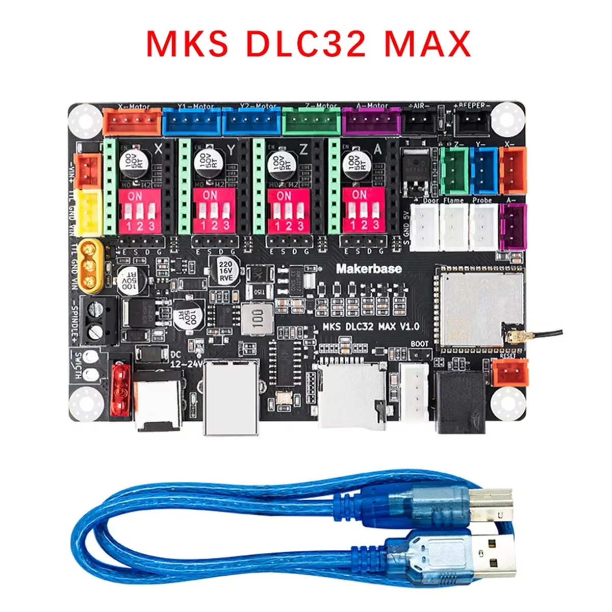 A79G MKS DLC32 MAX Moederbord Lasergraveermachine 4 Controller voor CNC Houtwerk Graveur Onderdelen met 3,5 inch Scherm