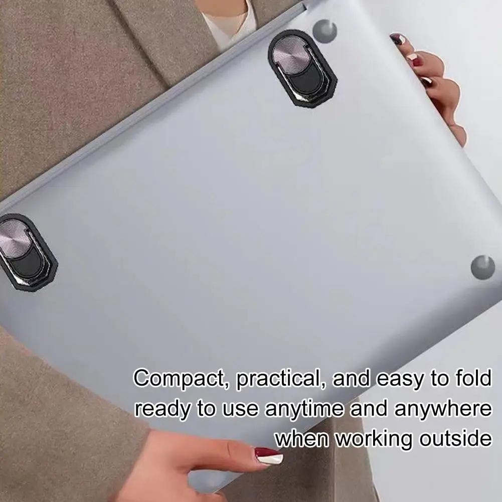Portable Laptop Holder Laptop Bracket Portable Metal Laptop Stand Slim Foldable Bracket for Heat Dissipation Office for Phone