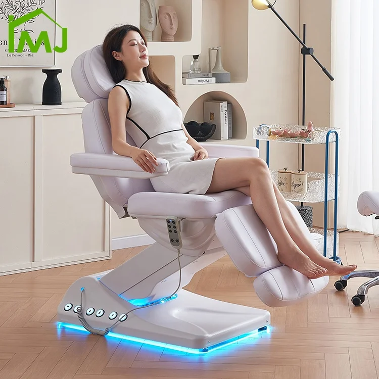 

New Update Salon Modern Lash Spa Facial Chair Electric Massage Beauty Bed