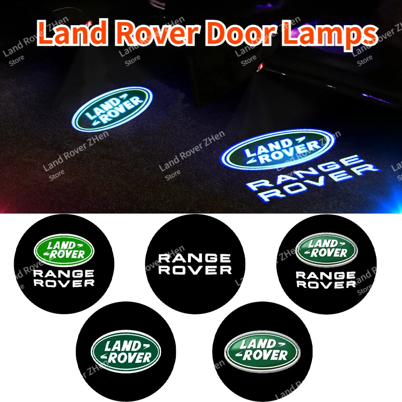 LED Car Door Logo Welcome Light Laser Projector Lamp for Land rover SVR Discovery Velar Evoque Freelander Range Rover Defender