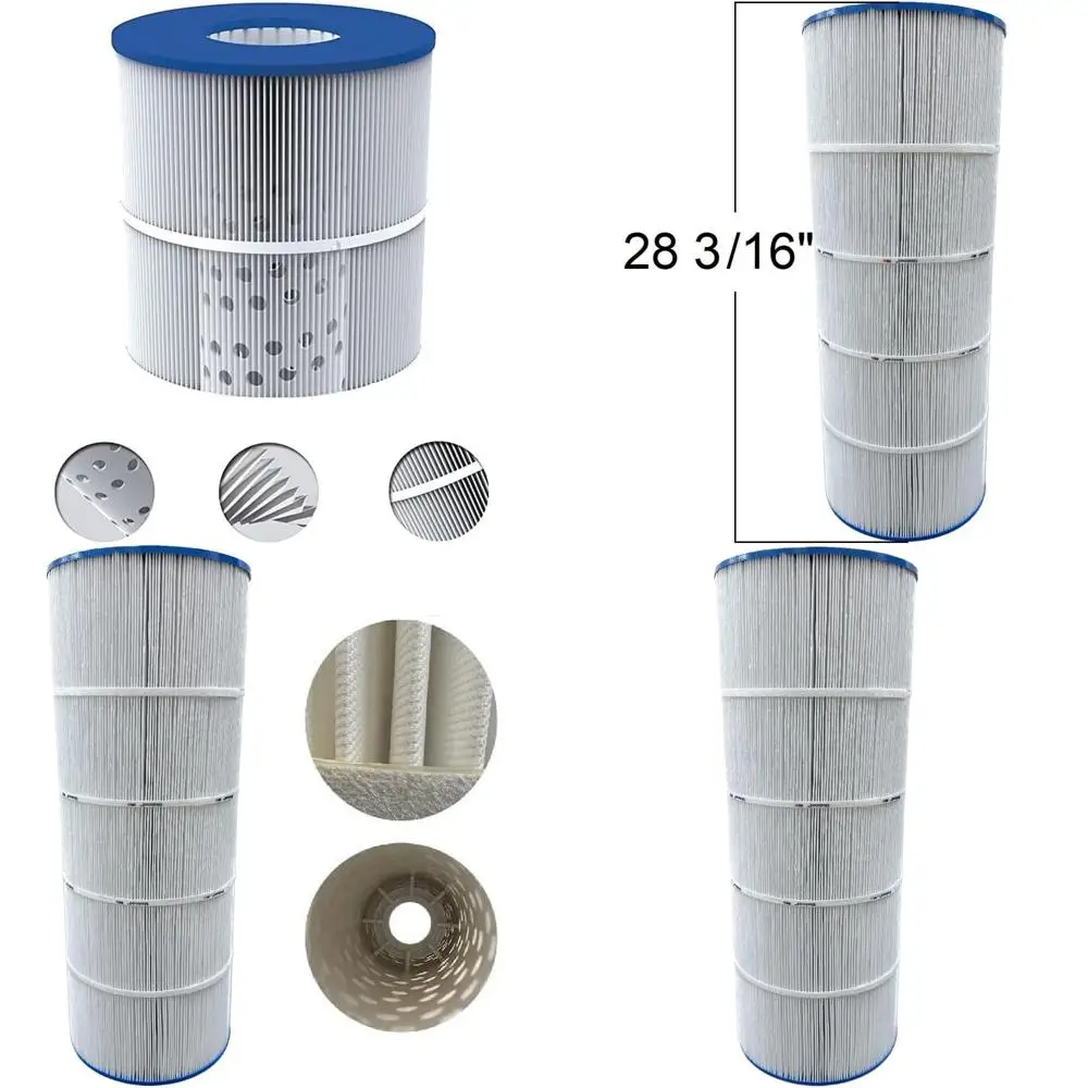

Сменный фильтрующий картридж для бассейна площадью 175 квадратных футов, совместимый с моделями Hayward C1750 - 1 шт.